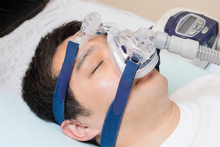 在宅CPAP療法のイメージ